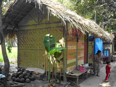 Bamboehuisje