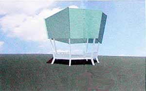 Ontwerp voor kiosk in Best